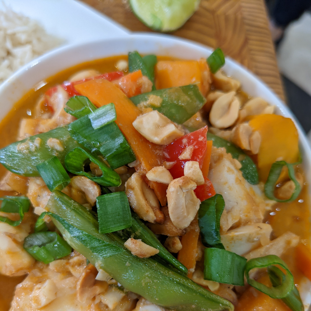 Thai Inspired Red Curry With Haddock Recipe