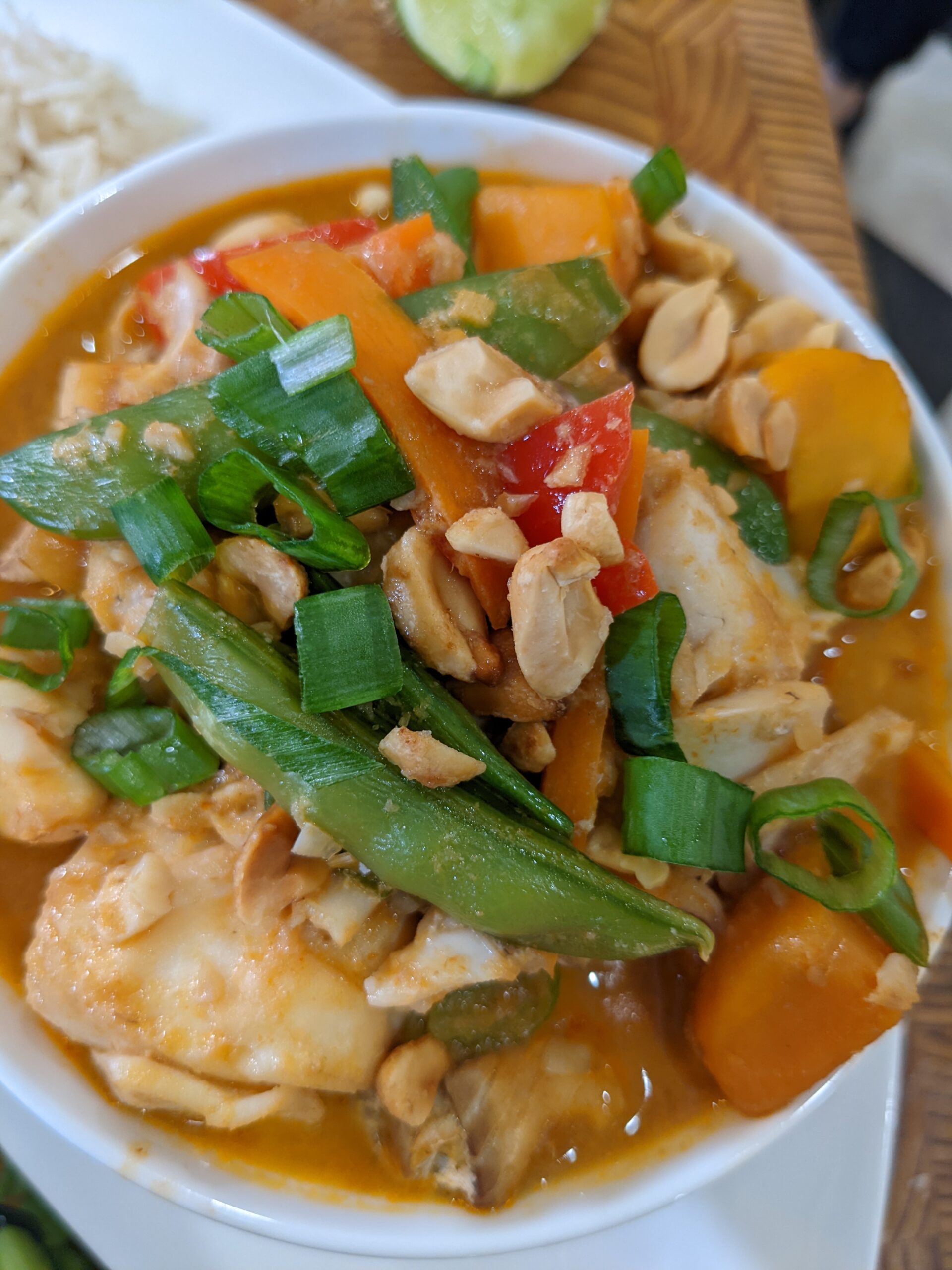 Thai Inspired Red Thai Curry with Haddock Recipe
