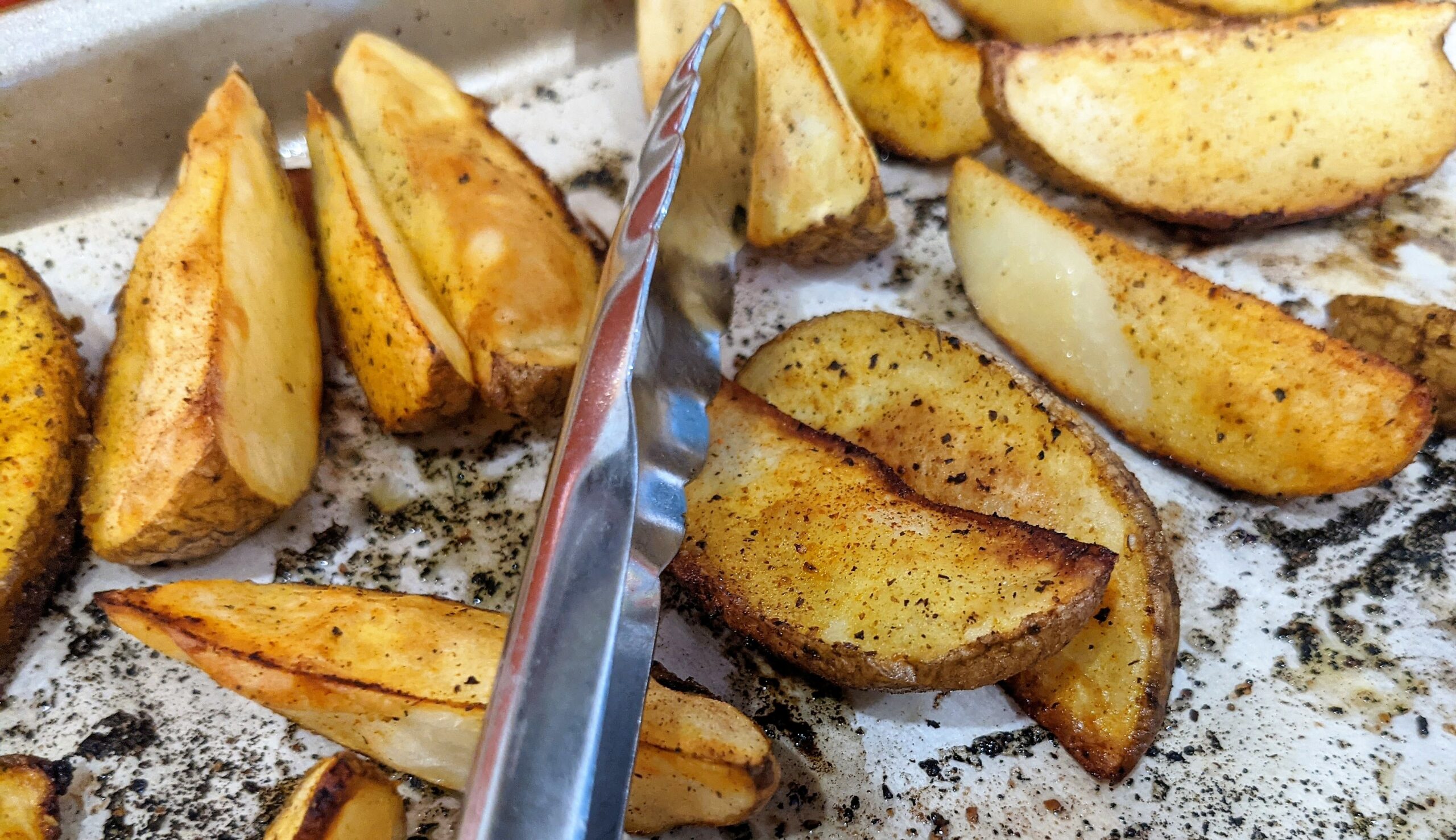 Potato wedges, Recipes
