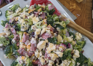 Broccoli Salad with Blue Cheese Recipe