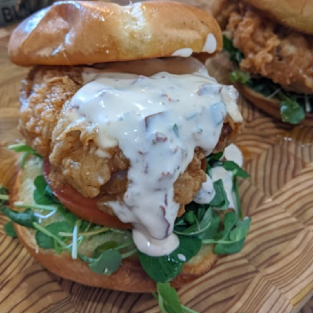 Southern Fried Chicken Burger Recipe