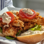 Crunchy Haddock Burger Recipe