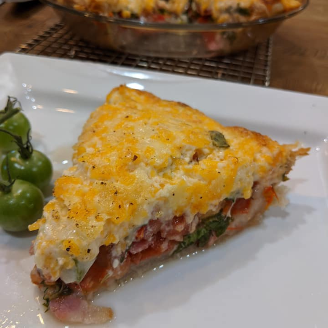 Southern Inspired Tomato Pie Recipe
