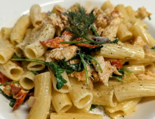 Tuscan Style Lobster Pasta