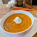 Honey Roasted Carrot and Ginger Soup Recipe