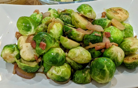 Smoky and Savory: Sautéed Brussel Sprouts with Double Smoked Bacon Recipe