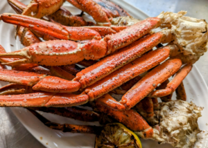 Cajun Culinary Delights: Grilled Snow Crab with Flavorful Cajun Butter recipe