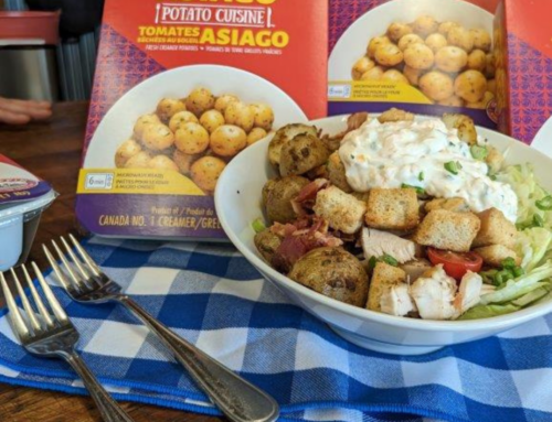 Club Bowl made with Sundried Tomato Asiago Potato Cuisine