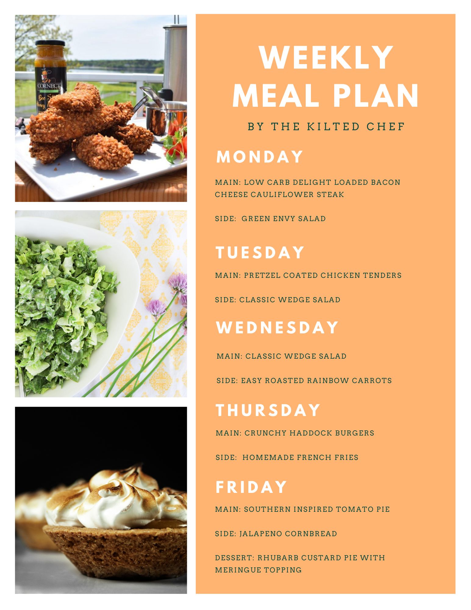weekly meal plans week 3