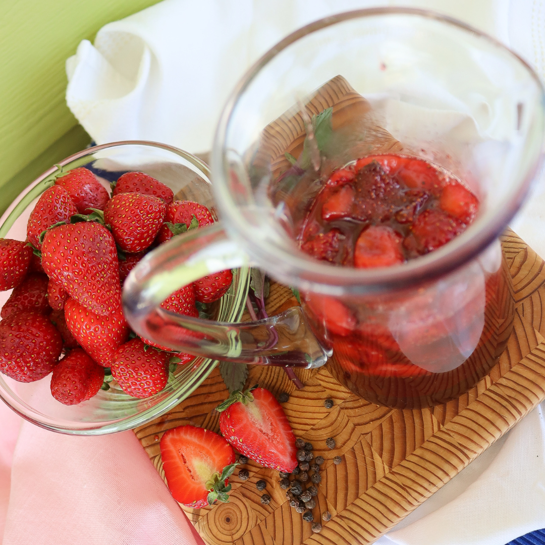 peppered strawberry recipe
